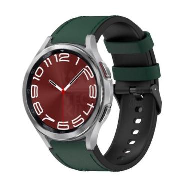 Imagem de Pulseira Feita em material sintético Para Watch6 Classic 43mm - Genéri