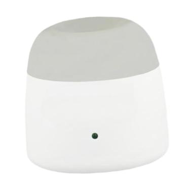 Imagem de harayaa Misturador de esmaltes, agitador de tinta pigmentada, tamanho mini, 5200 RPM, máquina de agitação, mini vórtices, misturador para maquiagem, Cinza