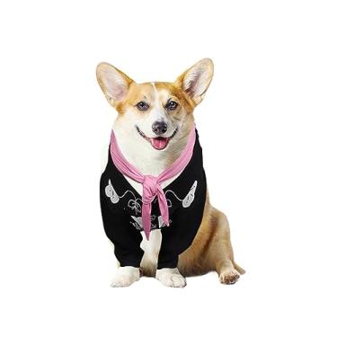 Imagem de Boneca Ken Fantasia para Cachorros Boneca Ken Cosplay Cachorro Filhote de Gato Camisas Cachecol Roupas para Festa de Natal de Halloween (Ken, Grande)