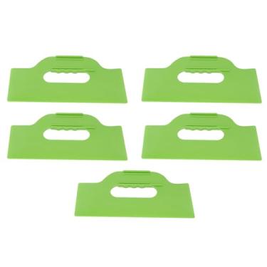 Imagem de 5 Peças Raspador de Espátula de 10 Polegadas, Conjunto de Raspador de Tinta de Plástico Flexível para Massa, Raspador de Espátula de Plástico, Ferramenta de Raspador, Raspador de