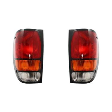 Imagem de Para Mazda B2300 / B2500 / B3000 / B4000 Unidade de luz traseira 1994-2000 Par de lado do motorista e passageiro MA2800108 | ZZM0-51-160