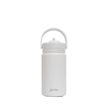 Imagem de Garrafa Térmica Gocase Fresh Mini Inox Parede Dupla Isolada À Vácuo 350ml (Branca)