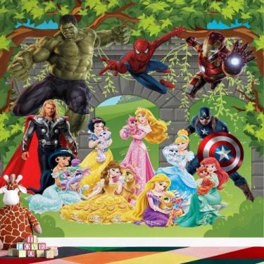 Imagem de Papel de Parede Princesas da disney AL 30 - AloPapers, 4,00m de largur