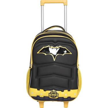 Imagem de Mochilete Batmax - YS42369 - Yins -  PRETO/AMARELO - YINS PAPER