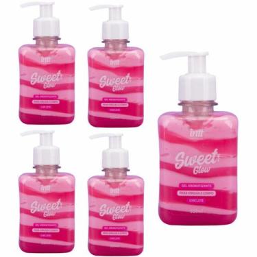 Imagem de Kit 5 SWEET GLOW Gel Hidrata Virilha Beijável Chiclete Atacado - INTT