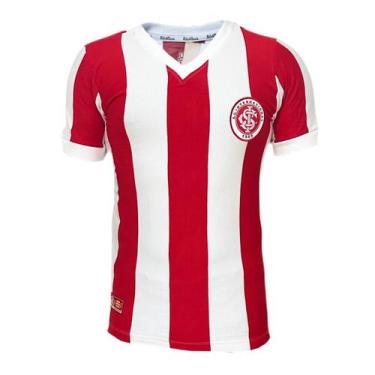 Imagem de Camisa Internacional Retrô 2013 Listrada - Masculino - Retrômania, G, 