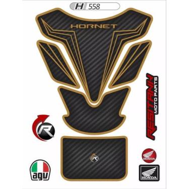 Imagem de Adesivo Protetor De Tanque Moto Hornet  Resinado - Resitank