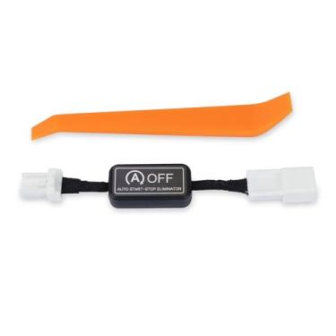 Imagem de Tectary Auto Start Stop Eliminator/Delete/Disabler/Canceller Compatível com Honda CRV 2017-2022, Sistema A-Off do Motor de Parada CR-V Automática Cancelar Dispositivo Chicote de Cabos