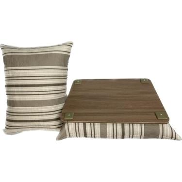 Imagem de Almofada Suporte para notebook Roma Bandeja Amadeirada