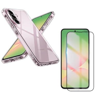 Imagem de Capa Capinha Anti Impacto + Película Premium 3D Compatível Com Samsung Galaxy A56 5G Tela de 6.7 Polegadas - (Hard Glass Store)