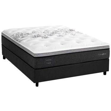 Imagem de Cama Box Casal: Colchão Molas MasterPocket Ensacadas Herval Partenon C1629 ViscoGel + B...