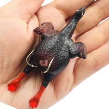 Imagem de Isca Artificial Franguinho 8cm 9gr Traíra BLACK BASS COR02 - Lamazon