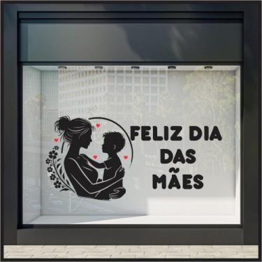 Imagem de Adesivo em recorte para vitrine dia das mães 58x120m - DEKAL DECOR