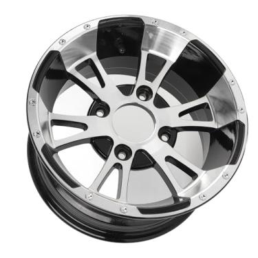 Imagem de 12 Polegadas de Alumínio de Alumínio Rim 25x8-12 26/9-12 para ATV Go Kart e Carrinho de Golfe Capacidade de Carga Forte