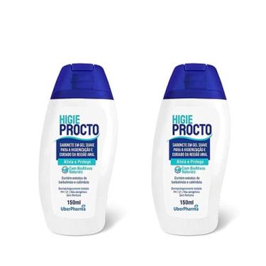 Imagem de Kit 2 Higieprocto Sabonete Em Gel Suave 150ml - Uberpharma