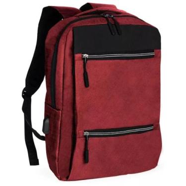 Imagem de Mochila Executiva para notebook 16.5" resistente com saída usb - BELLA