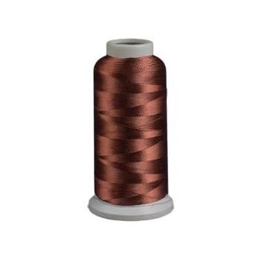 Imagem de Linha de poliester Maquina de Bordar 4000m Marrom cafe