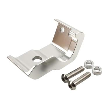 Imagem de Vaveren Base protetora de amortecedor de motor, proteção de amortecedor multiuso para garfo dianteiro, capa protetora para TC TX TE FC FX FE, Prata