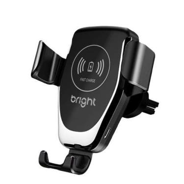 Imagem de Suporte Carregador Veicular Sem Fio Indução Bright