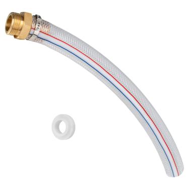 Imagem de PROSOCOOL Substituição da mangueira de extensão de drenagem da fritadeira 700-602 para fritadeira clássica Bayou 700-701, 700-725, 700-709, 700-704 Tubo de drenagem de óleo de fritadeira, mangueira de