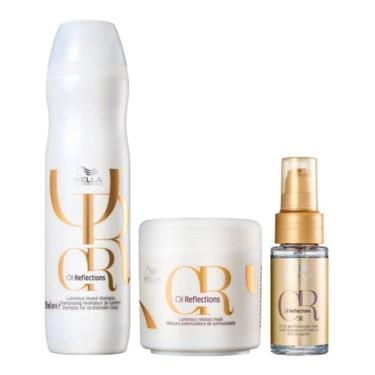 Imagem de Kit Wella Oil Reflections - Shampoo + Máscara + Óleo 30ml