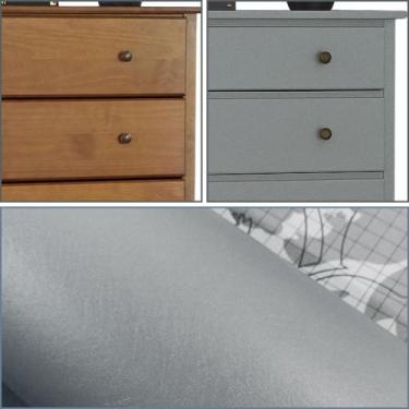 Imagem de Vinil Adesivo Cinza Fosco Texturizado para envelopar revestir 45cm x 1