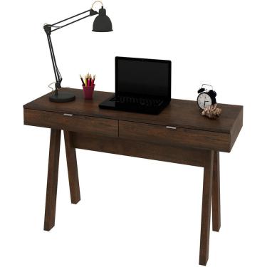 Imagem de Escrivaninha para Escritório Cavalete 2 Gavetas