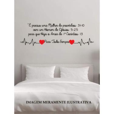 Imagem de Adesivo De Parede Frase Para Todo Sempre Mod01 - Lojinha Da Luc Adesiv