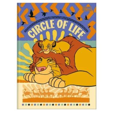 Imagem de Caderno Brochura Universitário A4 1 Matéria 80 Folhas Capa Dura Rei Leão Tilibra Estampa 1