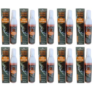 Imagem de Kit 10 Spray Para Massageam Peixe Elétrico Copaíba 120Ml