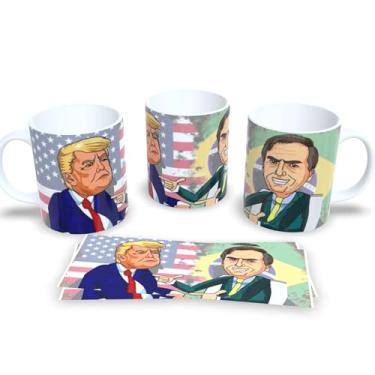 Imagem de Caneca Porcelana Memes Bolsonaro e Trump Super Memes (Mod.18)