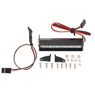 Imagem de RC LED LED BAR KIT PREMIUM LEVILO DE ALUMINA 6LEDS Lâmpa de telhado claro para carros RC REDCAT SCX10 D90 ACESSÓRIOS DE ILUMINAÇÃO HPI