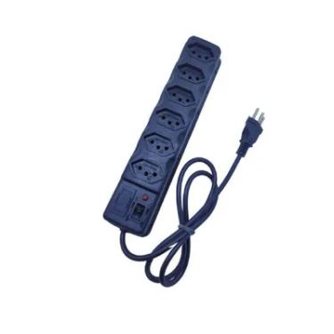 Imagem de 6 Tomadas Extensão Elétrica Régua Elétrica