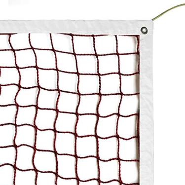 Imagem de Rede de torneio de Badminton Court oficial padrão padrão de substituição de nylon externo de 20 pés da Aoneky