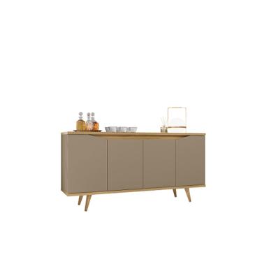 Imagem de Buffet Grace Cinza Fendii/Hannover - Casa D Móveis