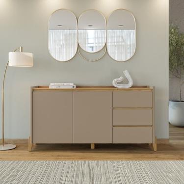 Imagem de Buffet Rennes 3 Gavetas Hannover/Fendii - Casa D Móveis