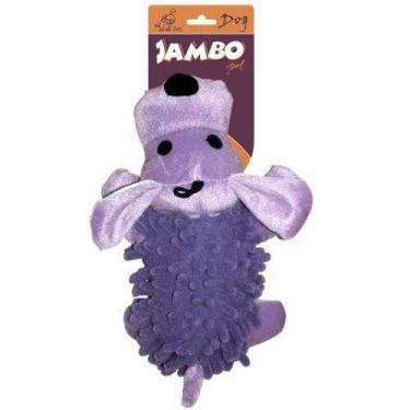 Imagem de Brinquedo Jambo Pelúcia New Dog Lilás - Jambo Pet