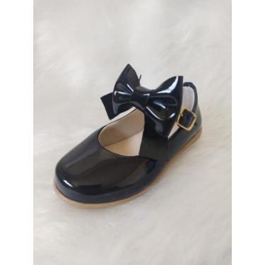Imagem de Sapatilha Infantil Menina Bonequinha - Pequena Rainha, Preto, 29