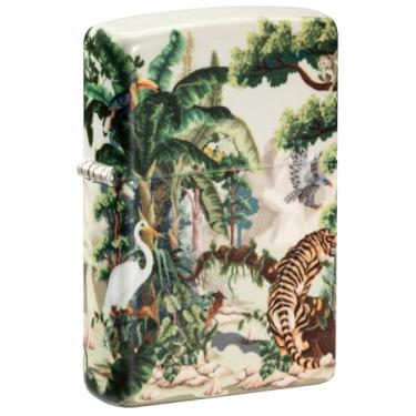 Imagem de Zippo Isqueiro de bolso fosco Jungle Design 540