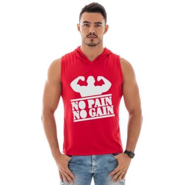 Imagem de Camiseta Regata Masculina Academia Com Capuz Leve E Confortavel No Pai