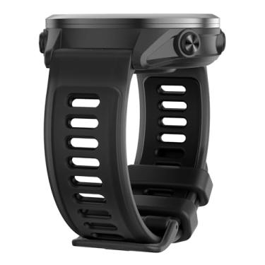 Imagem de ISBAKE Pulseiras de relógio compatíveis com Garmin Forerunner 570 47 mm/Vivoactive 4/Venu 3, pulseira de silicone TPU de 22 mm para Forerunner 265/Forerunner 255/Venu 3