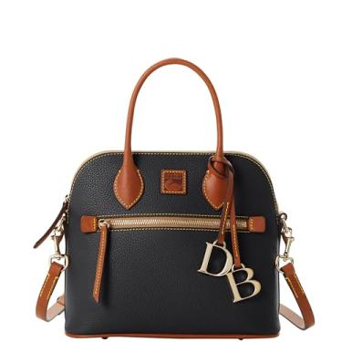 Imagem de Dooney & Bourke Bolsa, bolsa abobadada de grão de seixo, Preto, One Size