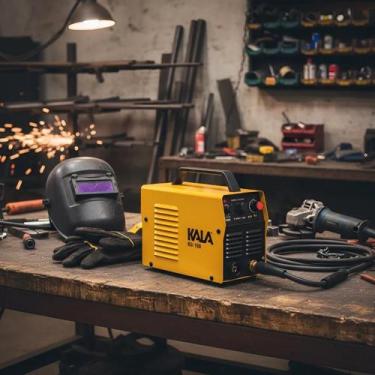 Imagem de Máquina De Solda Inversora 130a Bivolt Digital Ksi 130 Kala