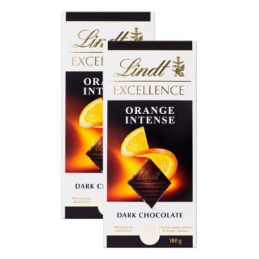 Imagem de Kit 2 Chocolate Lindt Excellence Intense Orange Dark com 100g
