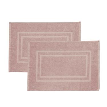 Imagem de Kit 2 Toalhas de Piso Gr�cia, 50x70cm, 100% Algod�o, 600g/m�, Alta Absor��o e Toque Macio, Altihaus (Azal�ia)