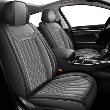 Imagem de TTX Capas de assento de carro conjunto completo adequado para Kia Sorento 2007-2024 2025 protetor de assento de couro respirável com airbag compatível com capas automotivas de 5 almofadas com belos