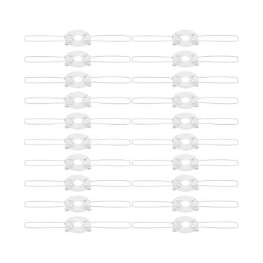 Imagem de Generic 20 peças de clipes de mola para abajur, luminárias, 2 garfos, fixação, suporte de mesa, adaptador de abajur de metal para lustres, 120mm