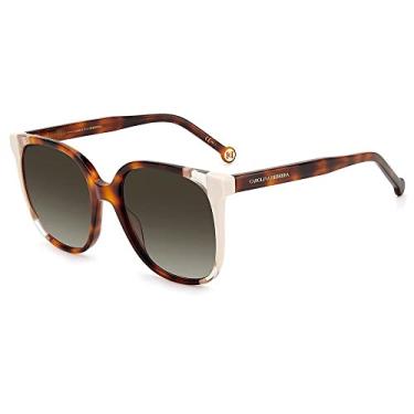 Imagem de Óculos de Sol Carolina Herrera Ch 0062 C1h - Marrom 57
