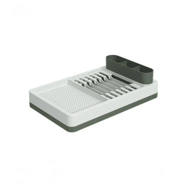 Imagem de Escorredor Louças 6 Pratos Plástico Verde Amazon E Eco Natural Linha Flora Coza Verde Amazônia Coza