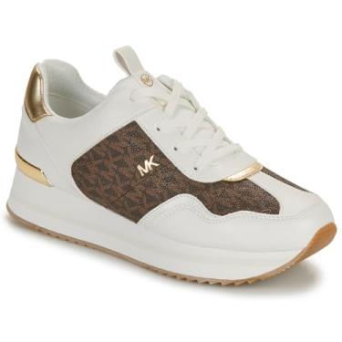 Imagem de Michael Kors Tênis feminino Raina Trainer, Marrom, 39